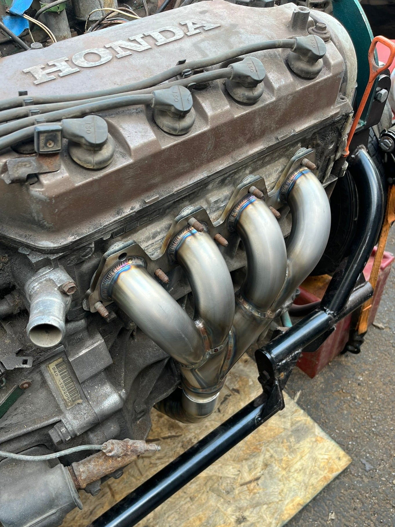 Honda D16 swapped mini cooper